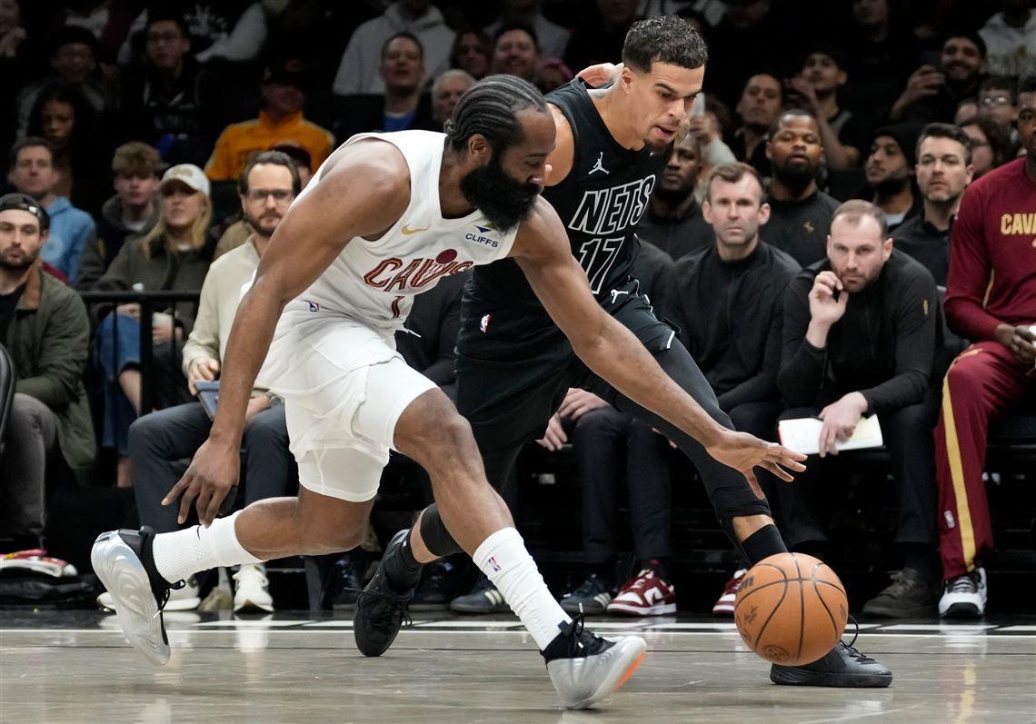 mk体育网址-哈登复出狂轰22+9+8，还创3大神迹，骑士险胜篮网！虎将惊艳